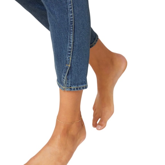 AMO Twist Skinny Denim Jeans in Montauk - Picture 3 of 7